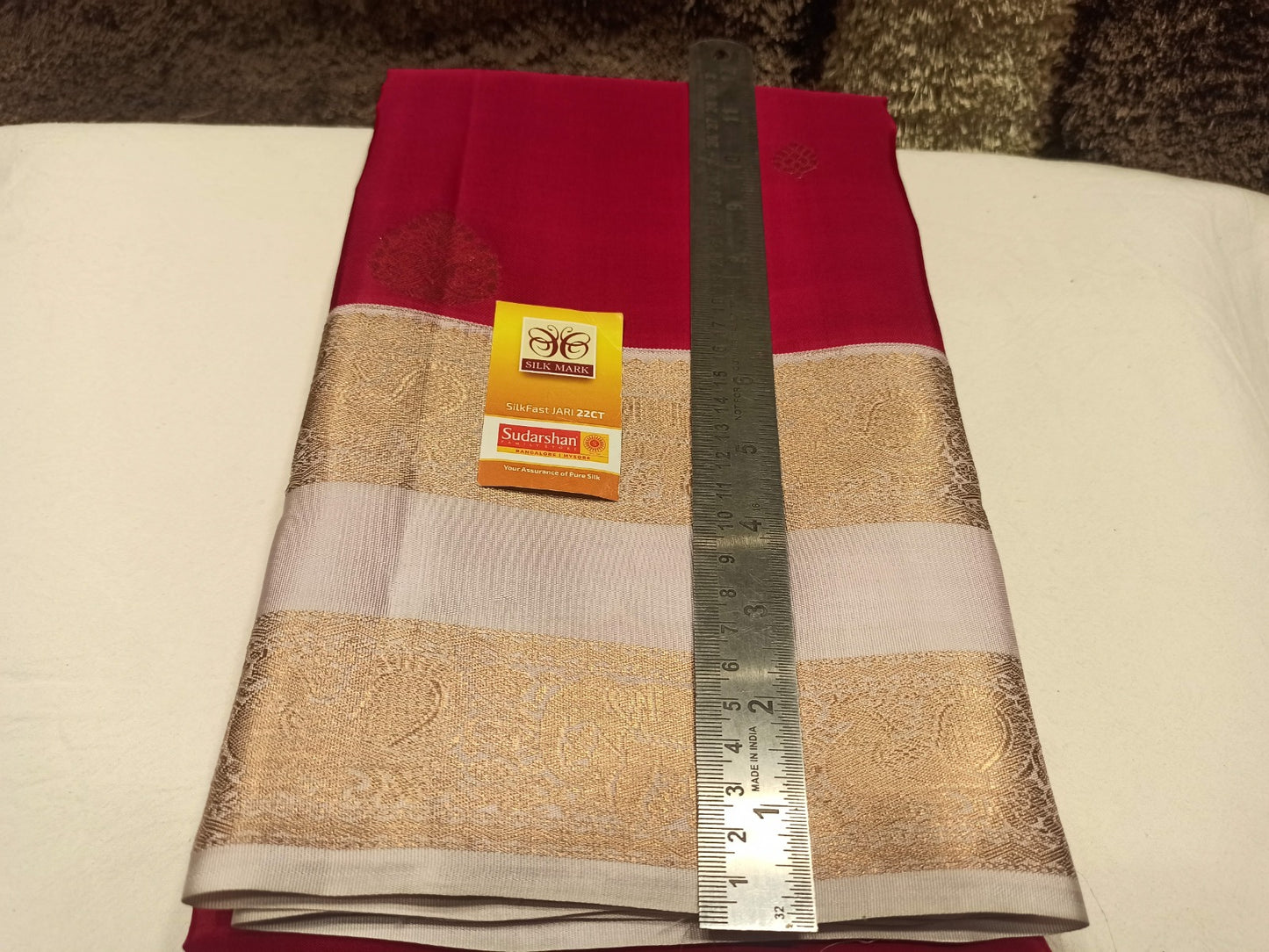 Pure Kanchipuram Silk Saree.