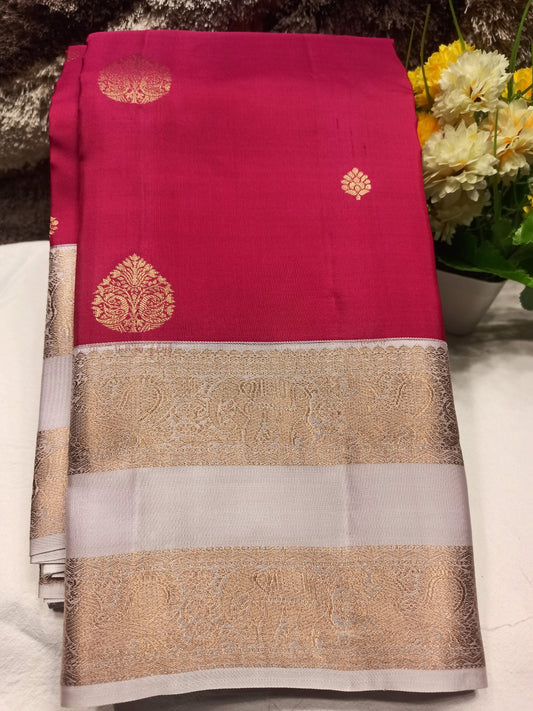 Pure Kanchipuram Silk Saree.