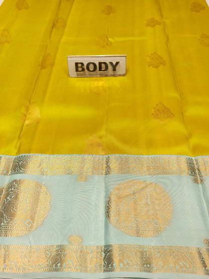 Pure Kanchipuram Silk Saree.