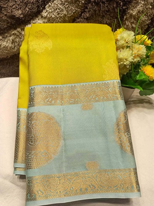 Pure Kanchipuram Silk Saree.