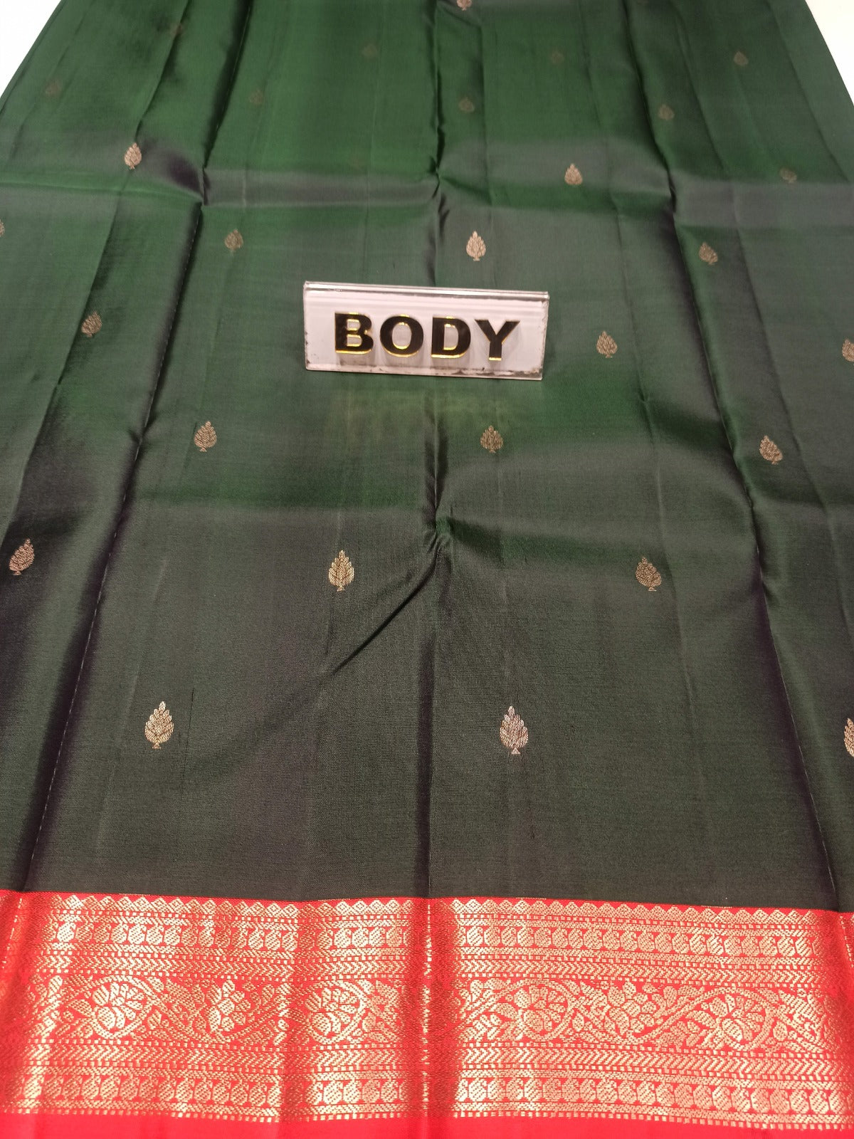 Pure Kanchipuram Silk Saree.