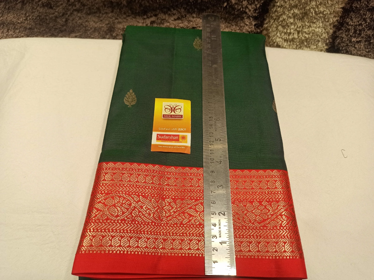 Pure Kanchipuram Silk Saree.