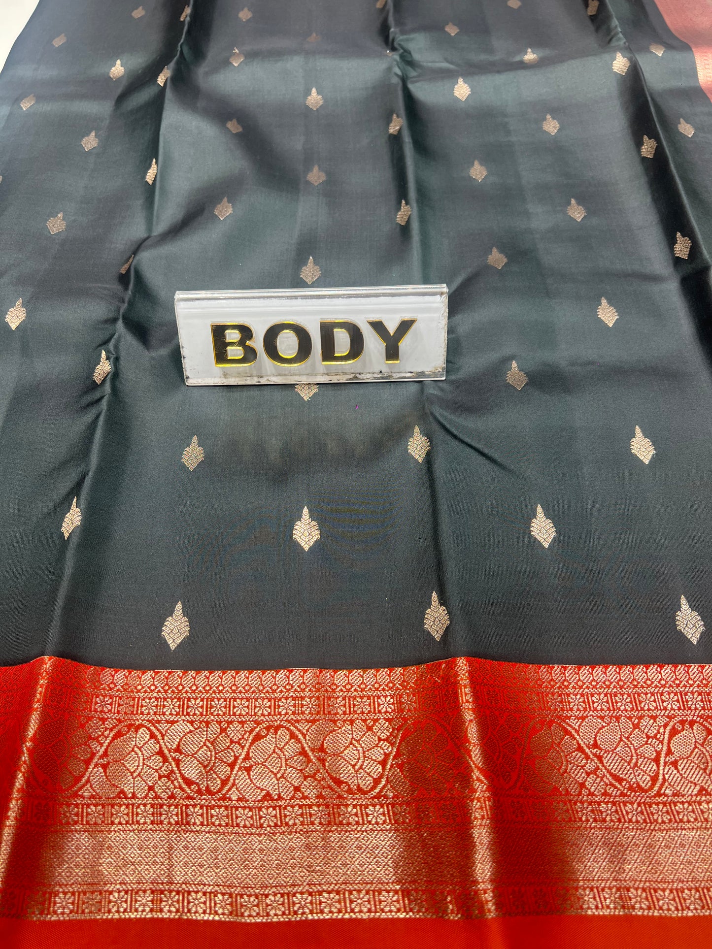 Pure Kanchipuram Silk Saree.