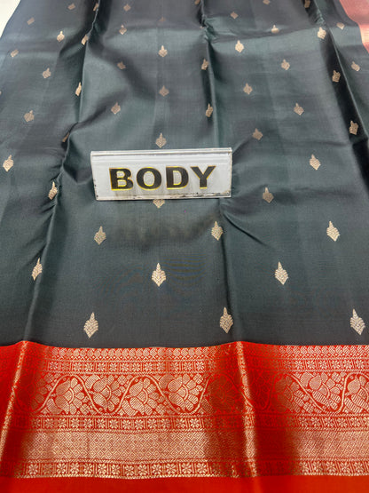 Pure Kanchipuram Silk Saree.