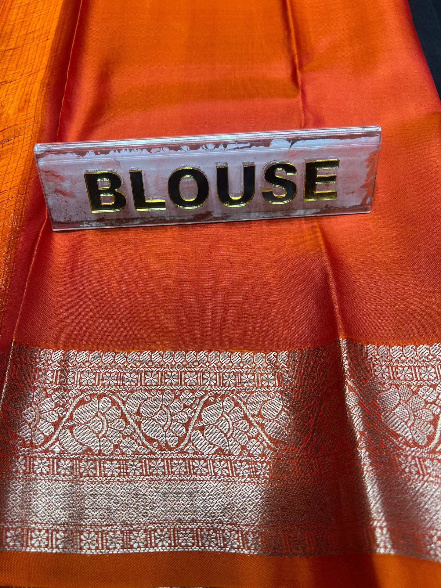 Pure Kanchipuram Silk Saree.