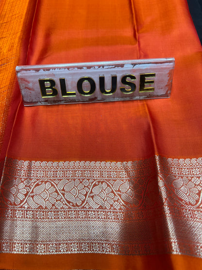 Pure Kanchipuram Silk Saree.