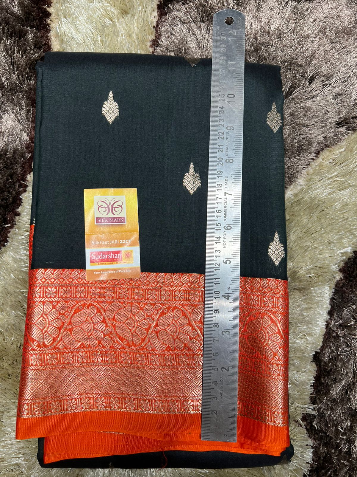 Pure Kanchipuram Silk Saree.