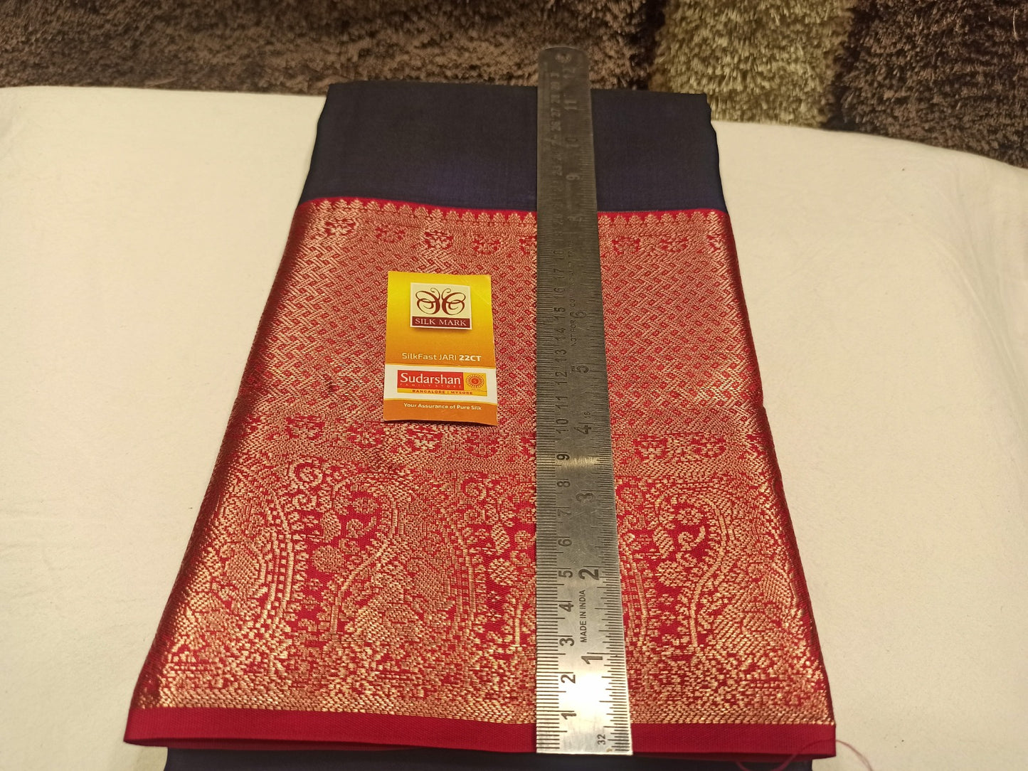 Pure Kanchipuram Silk Saree.