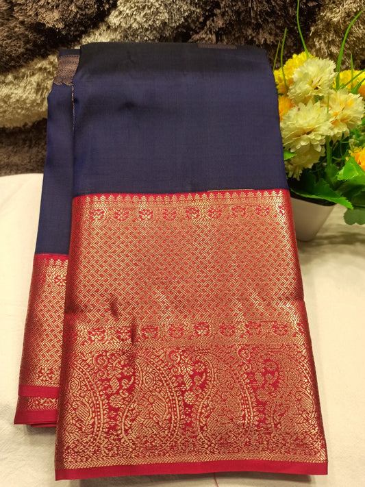 Pure Kanchipuram Silk Saree.