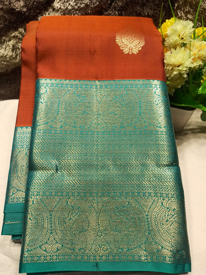 Pure Kanchipuram Silk Saree.