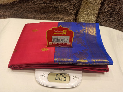 Pure Kanchipuram Silk Saree.