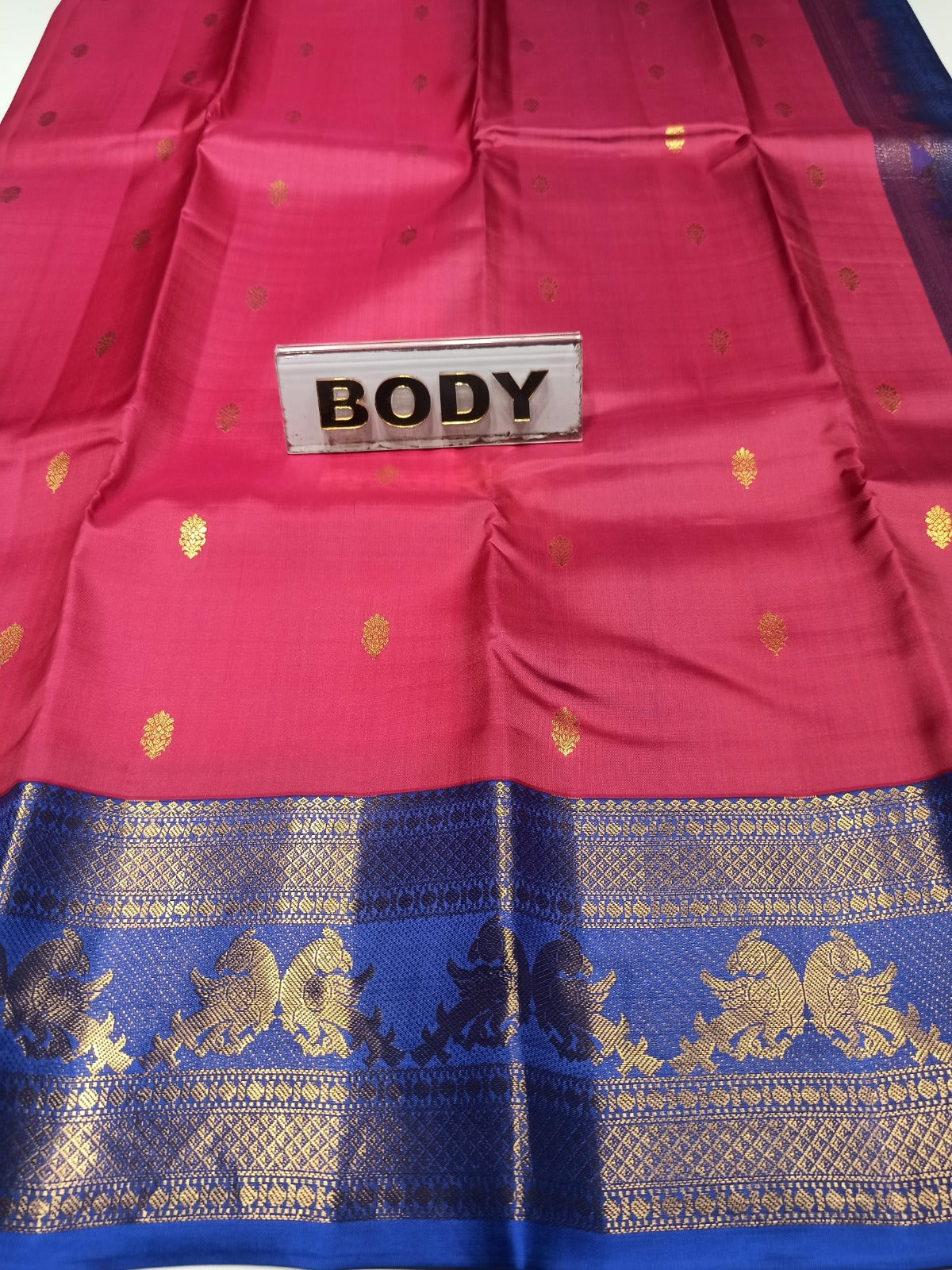 Pure Kanchipuram Silk Saree.
