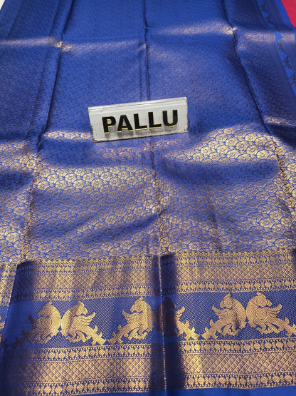 Pure Kanchipuram Silk Saree.