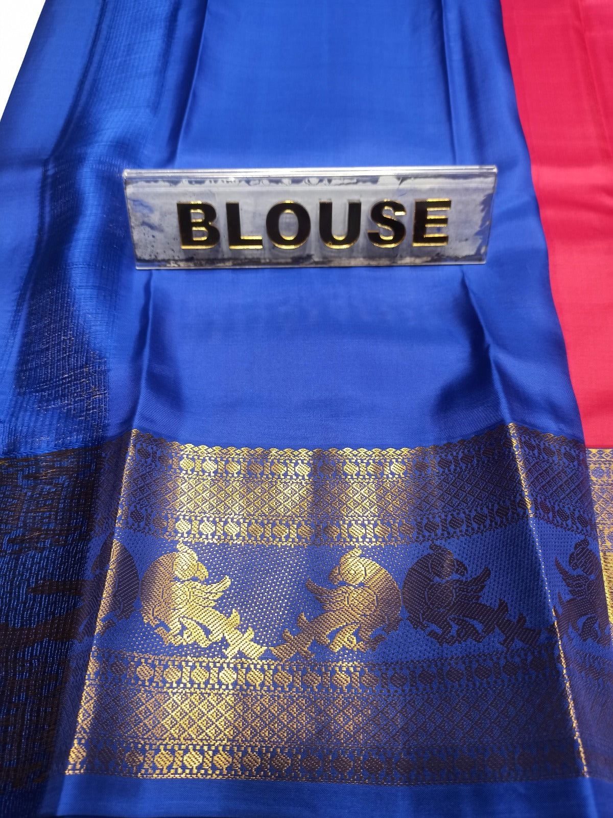 Pure Kanchipuram Silk Saree.