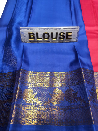Pure Kanchipuram Silk Saree.