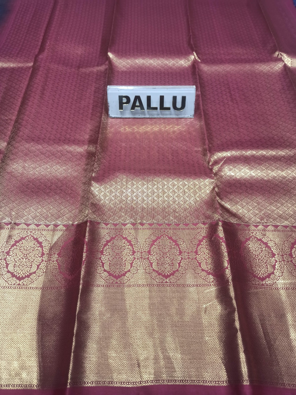 Pure Kanchipuram Silk Saree.