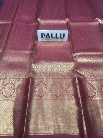 Pure Kanchipuram Silk Saree.