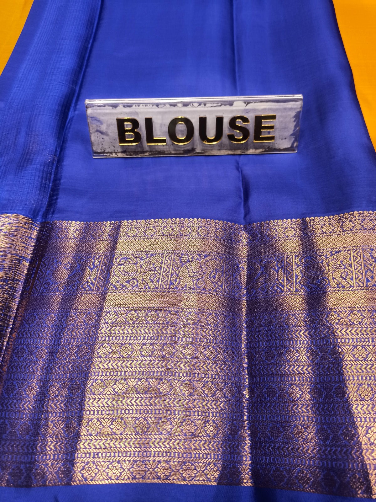 Pure Kanchipuram Silk Saree.