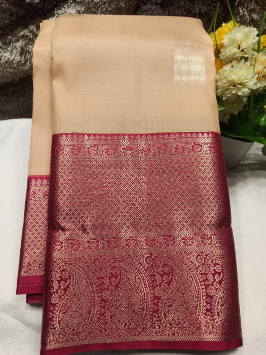 Pure Kanchipuram Silk Saree.