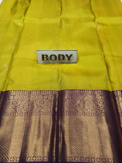 Pure Kanchipuram Silk Saree.