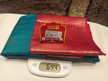 Pure Kanchipuram Silk Saree.