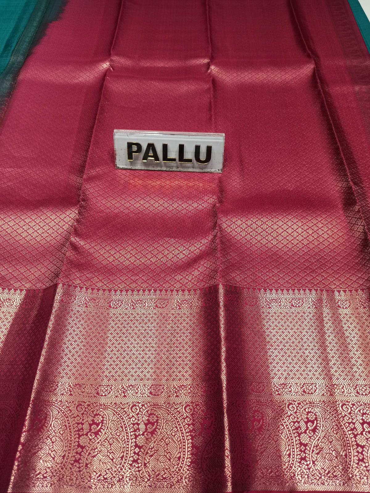 Pure Kanchipuram Silk Saree.