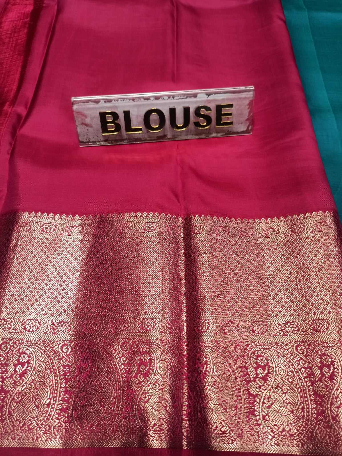Pure Kanchipuram Silk Saree.