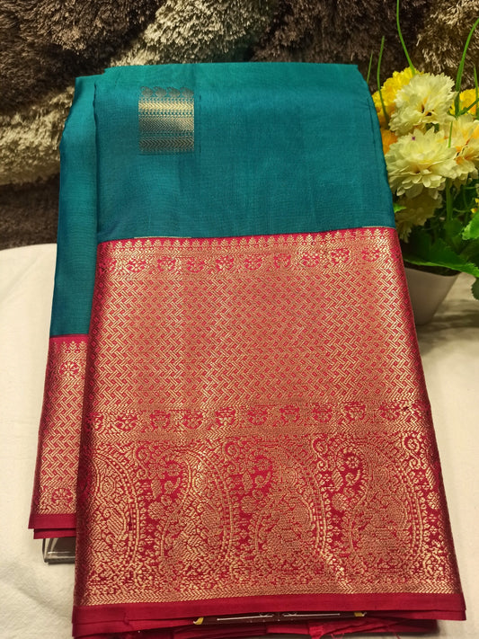 Pure Kanchipuram Silk Saree.