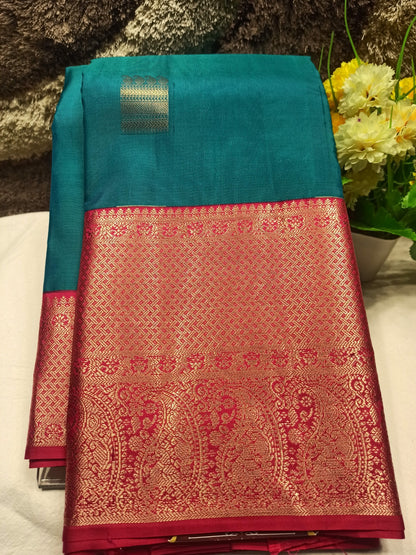 Pure Kanchipuram Silk Saree.