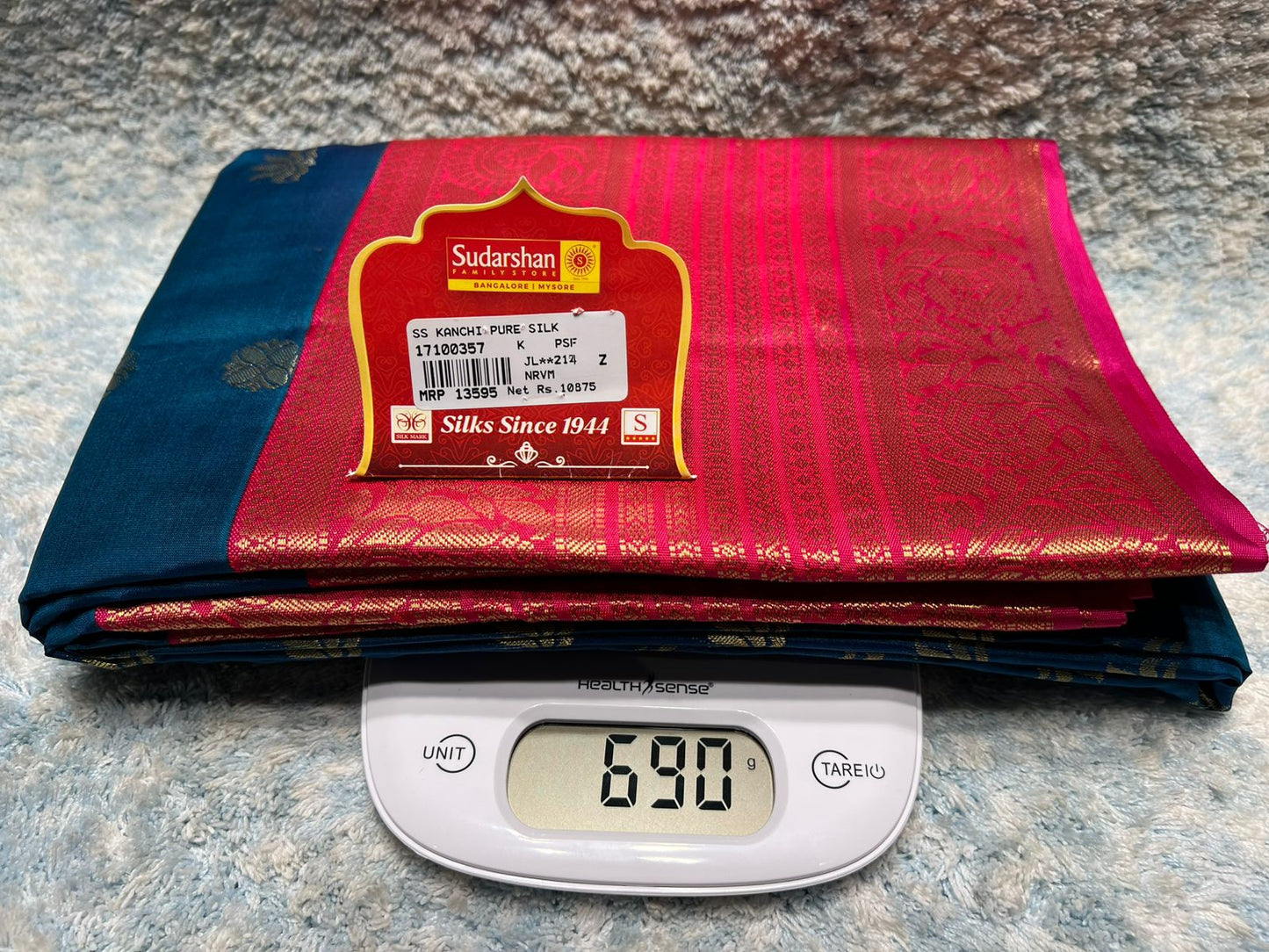 Pure Kanchipuram Silk Saree