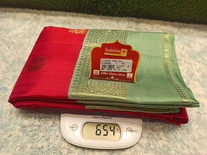 Pure Kanchipuram Silk Saree.