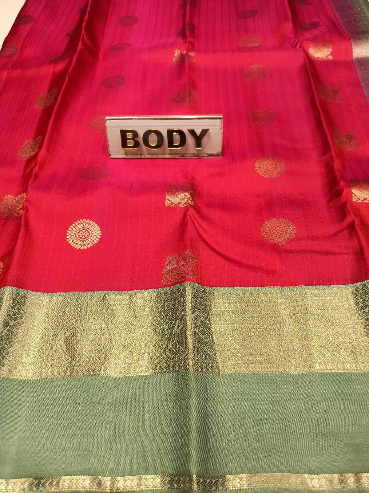 Pure Kanchipuram Silk Saree.