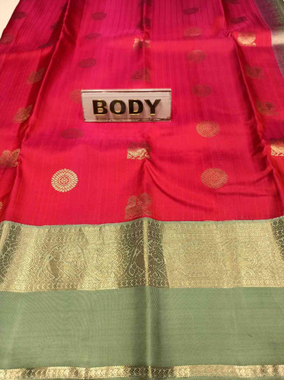 Pure Kanchipuram Silk Saree.