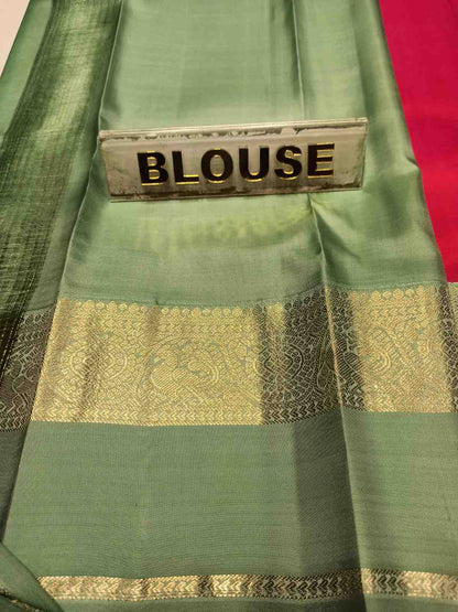Pure Kanchipuram Silk Saree.