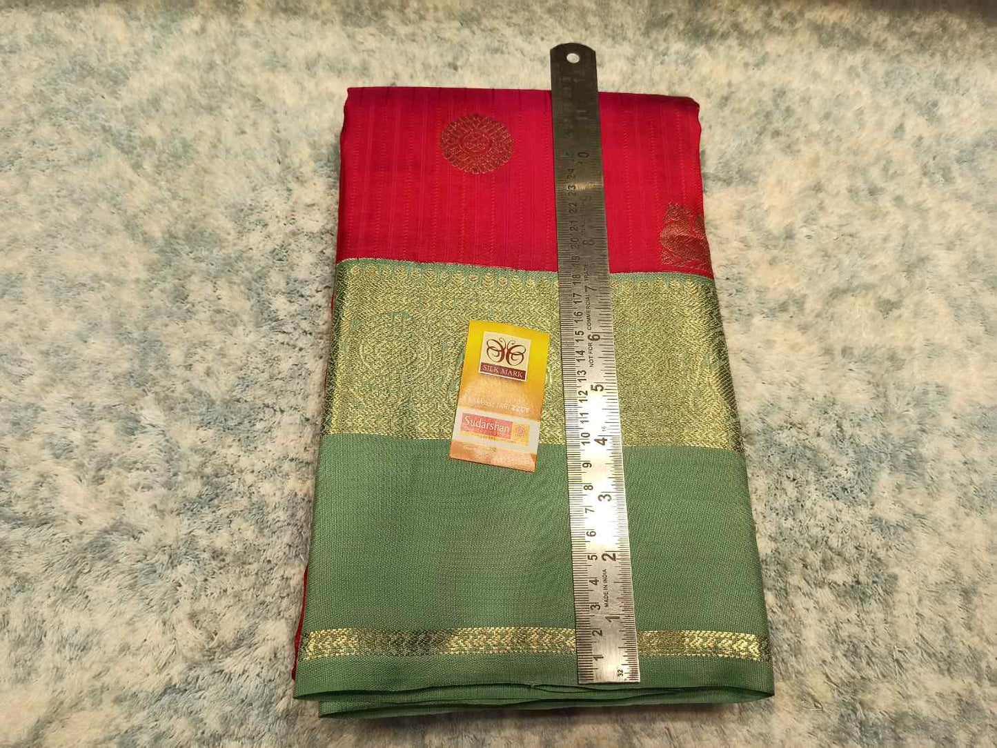 Pure Kanchipuram Silk Saree.