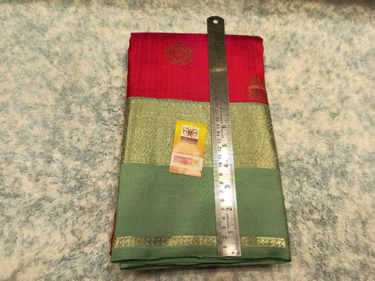 Pure Kanchipuram Silk Saree.