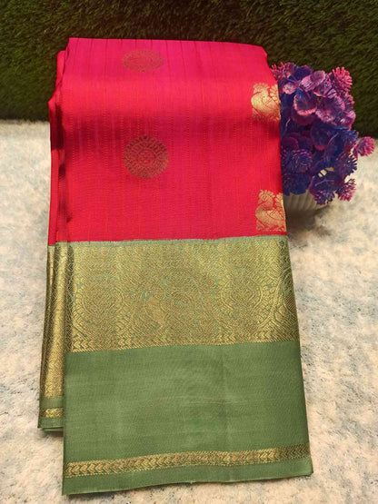 Pure Kanchipuram Silk Saree.