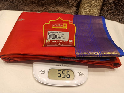 Pure Kanchipuram Silk Saree.