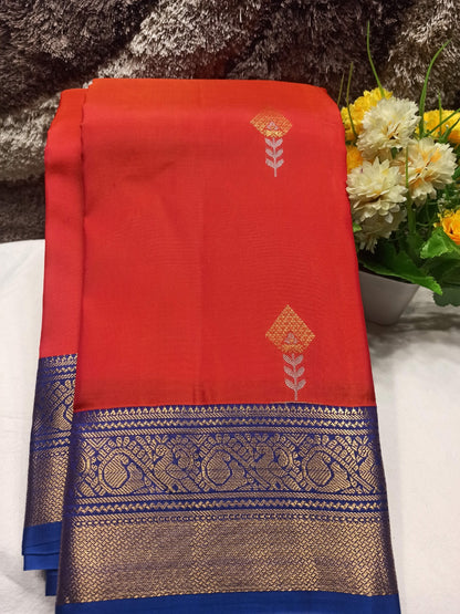 Pure Kanchipuram Silk Saree.