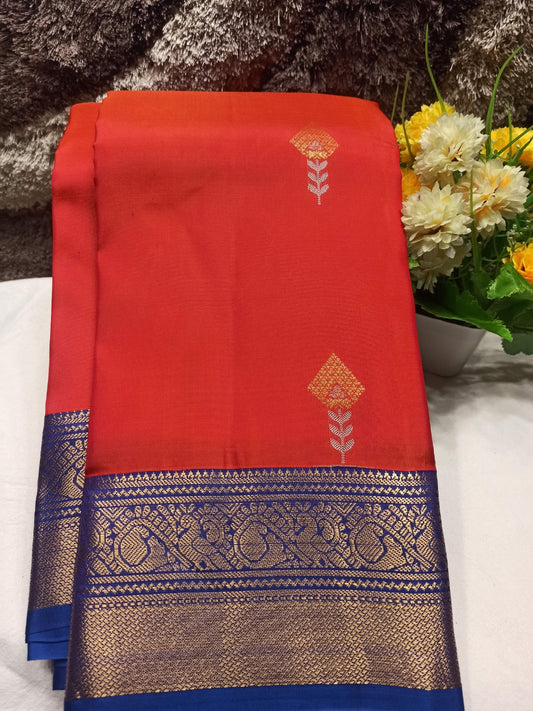 Pure Kanchipuram Silk Saree.
