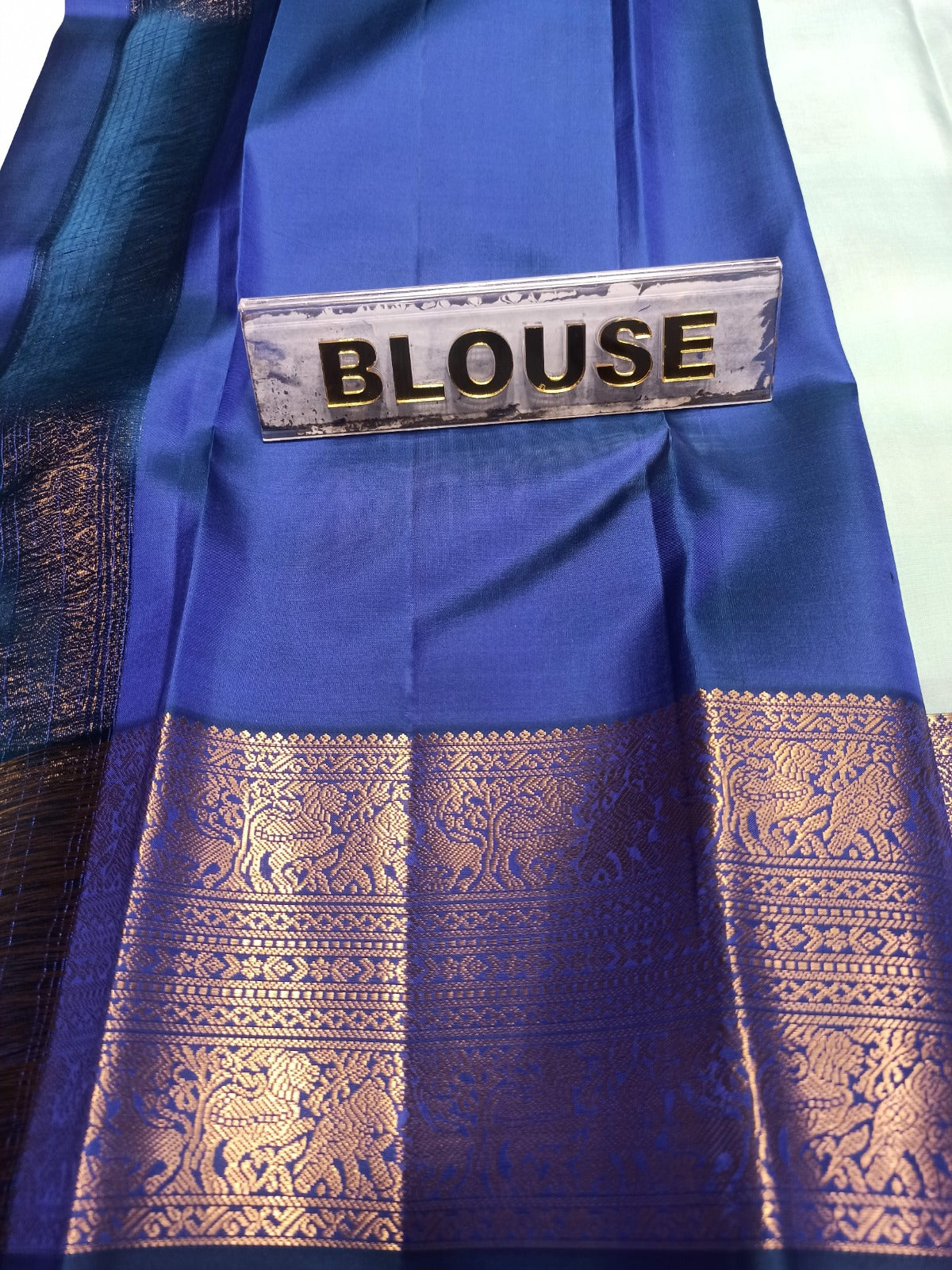 Pure Kanchipuram Silk Saree.