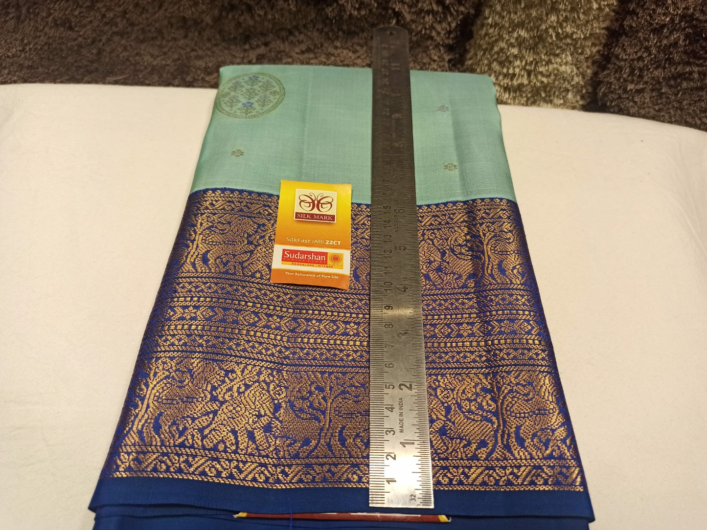 Pure Kanchipuram Silk Saree.
