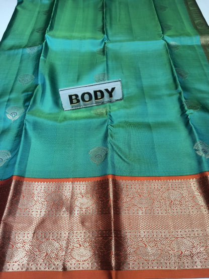 Pure Kanchipuram Silk Saree.