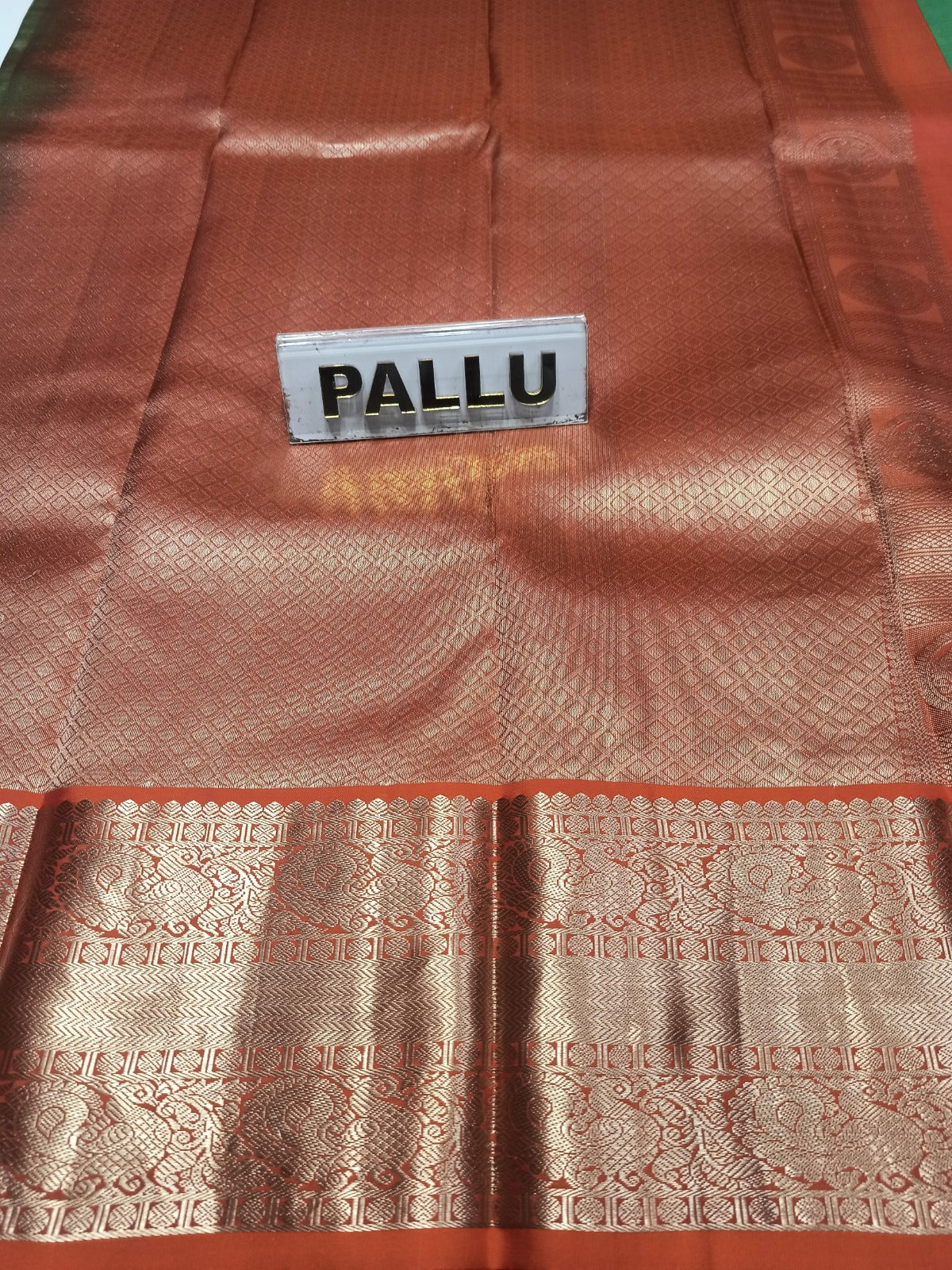Pure Kanchipuram Silk Saree.