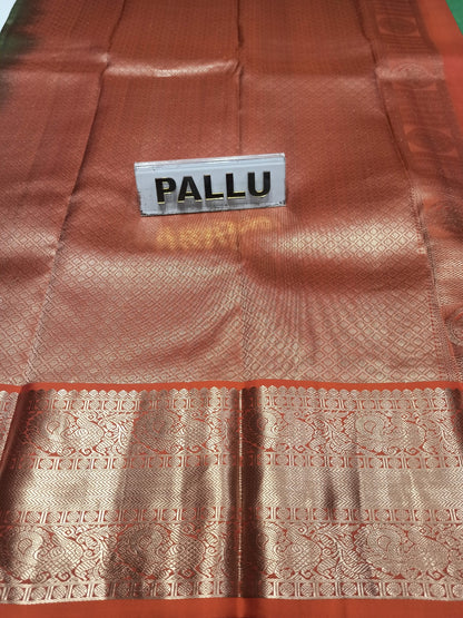 Pure Kanchipuram Silk Saree.
