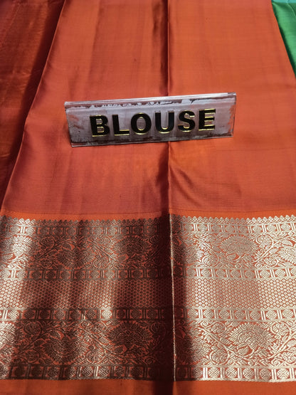 Pure Kanchipuram Silk Saree.