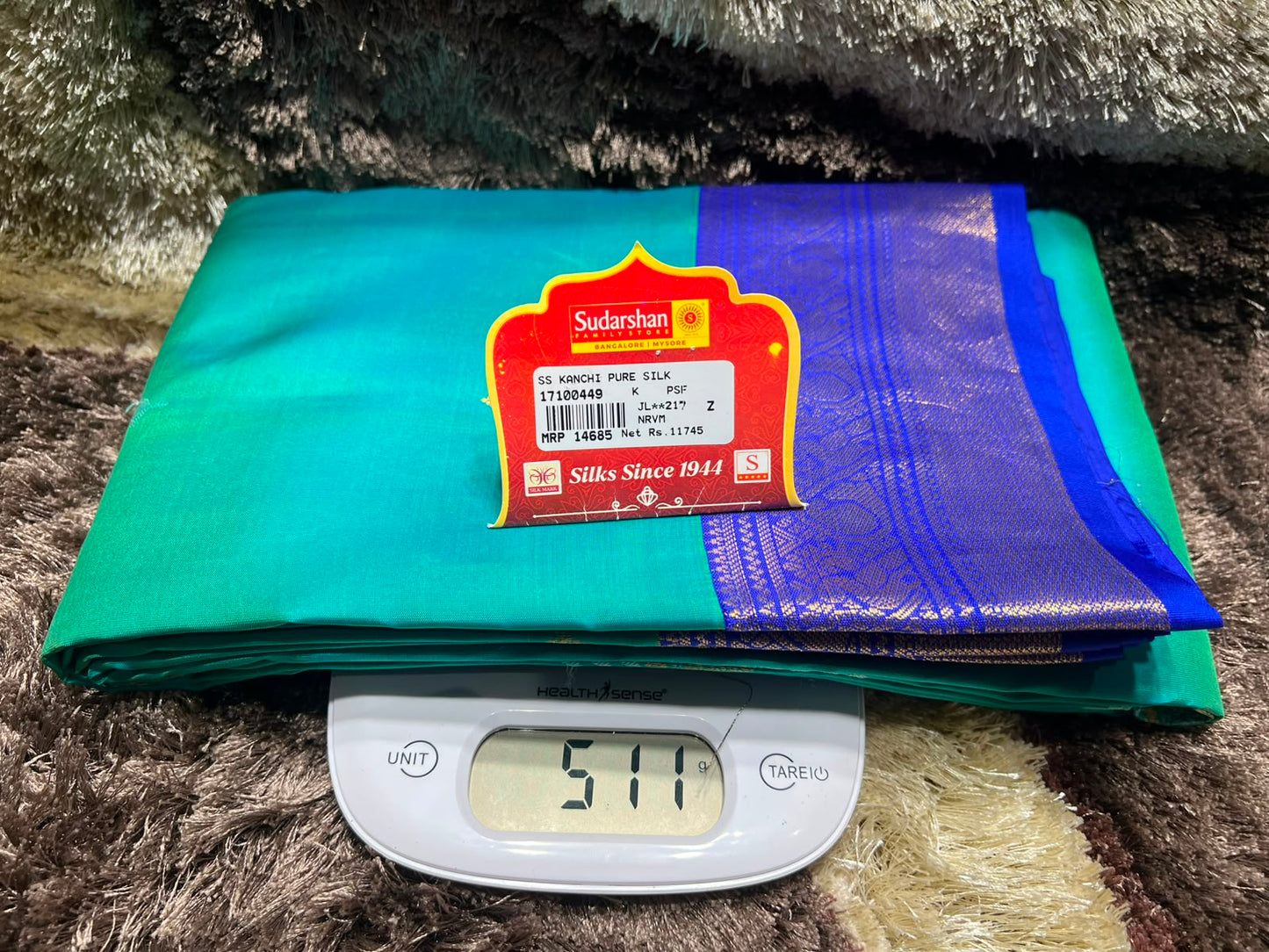 Pure Kanchipuram SIlk Saree