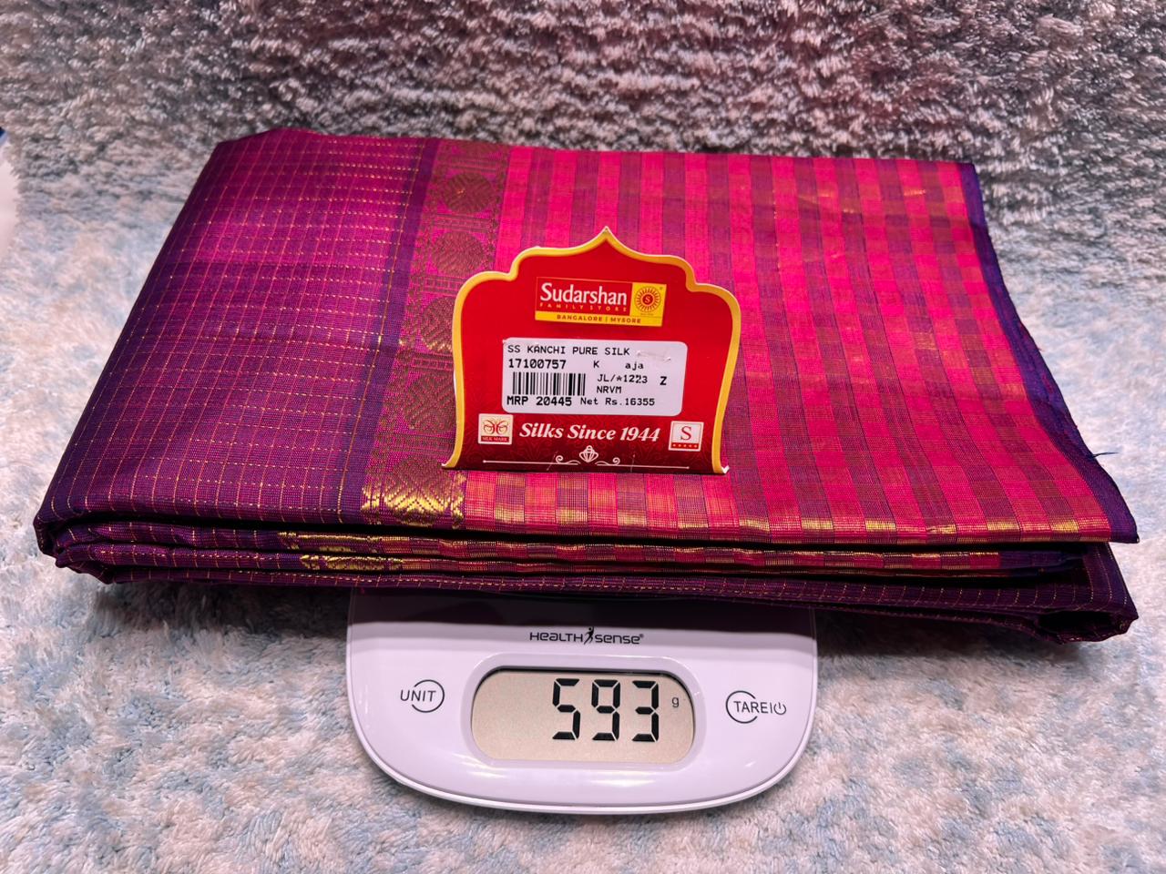 Pure Kanchipuram Silk Saree