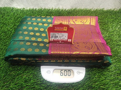 Pure Kanchipuram Silk Saree.