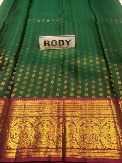 Pure Kanchipuram Silk Saree.